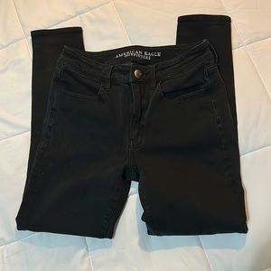 american eagle hi-rise jeggings